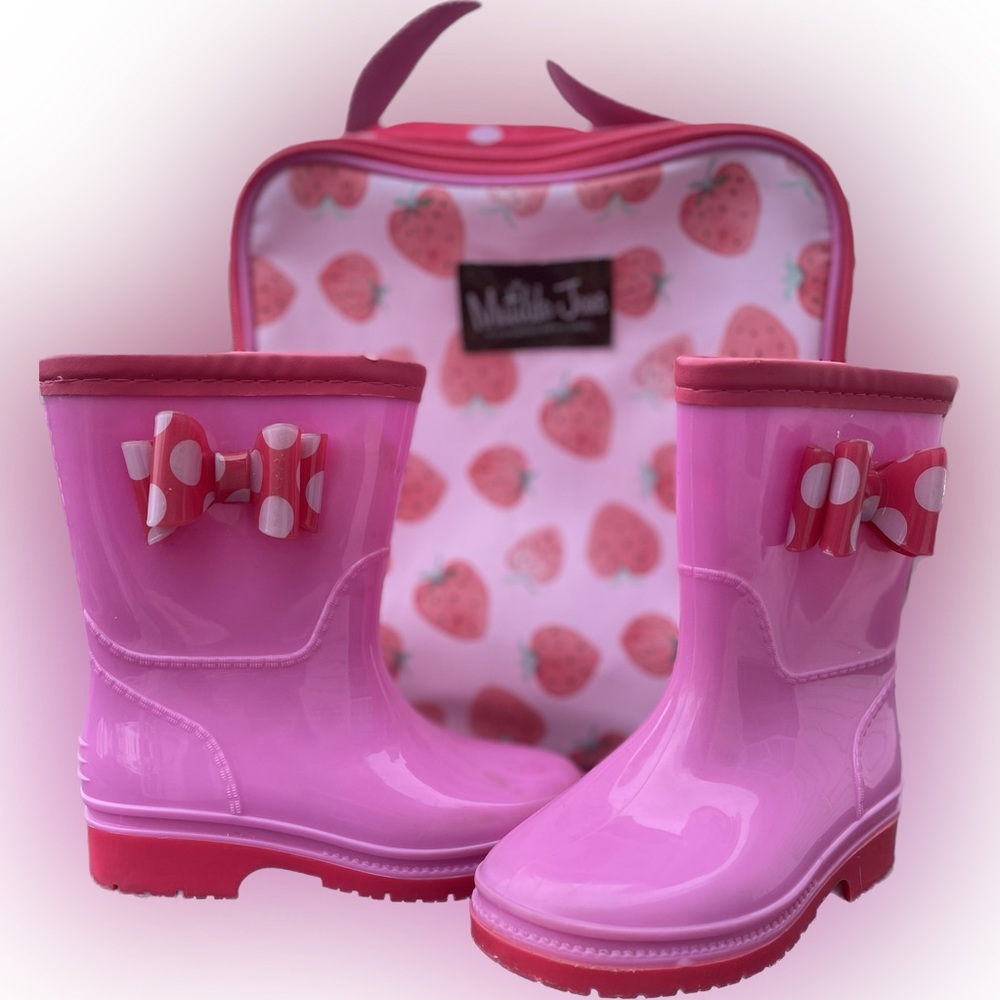 Matilda Jane Rain Boots Toddler Size 7